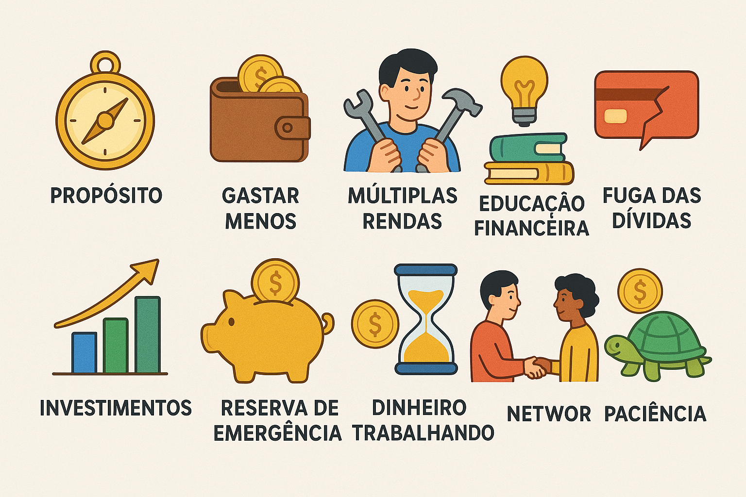 Conceitos-Financeiros-Ilustrados O Que os Ricos Sabem e Você Ainda Não