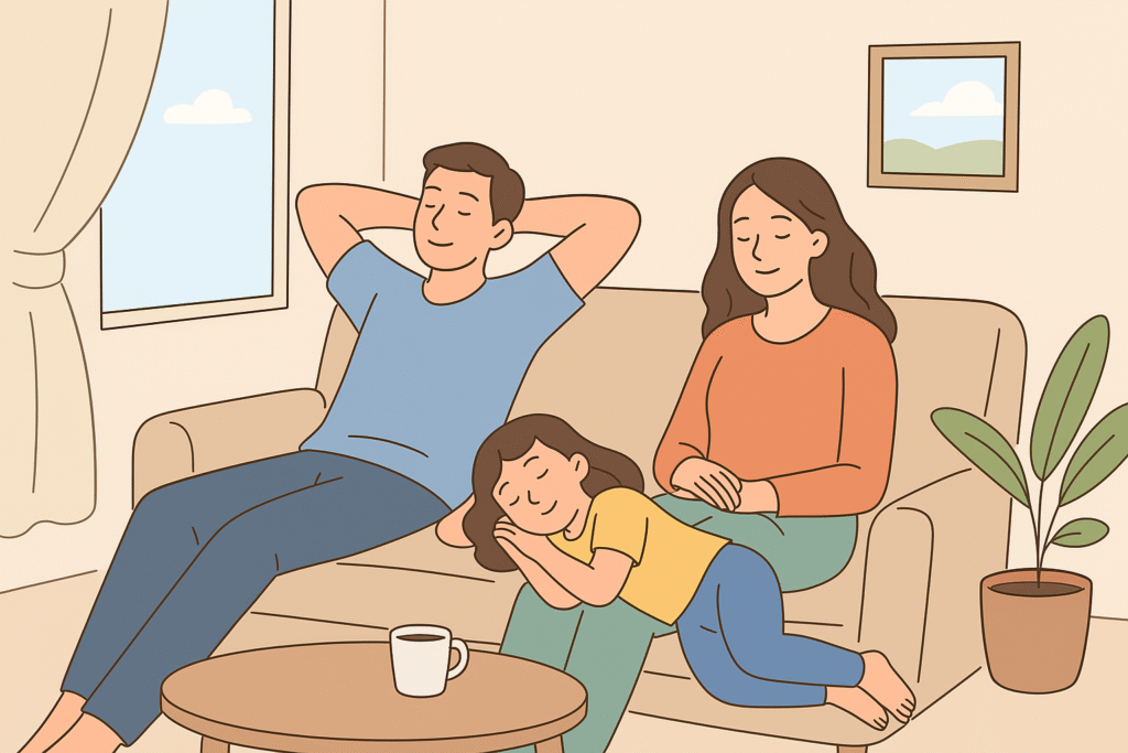 Momento-Familiar-de-Tranquilidade-1024x683 Como Criar uma Reserva de Emergência